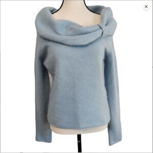 Twiggy Angora Cowl Neck Sweater